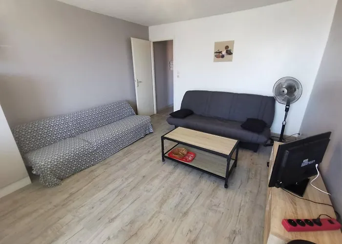 Apartment 035 Cap D'Agde T2 Avec Pk Quartier Mole Pour 4 Personnes Agde